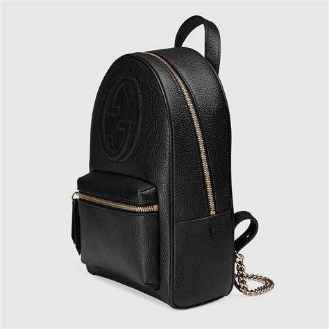 gucci soho leather chain backpack replica|gucci handbags logo.